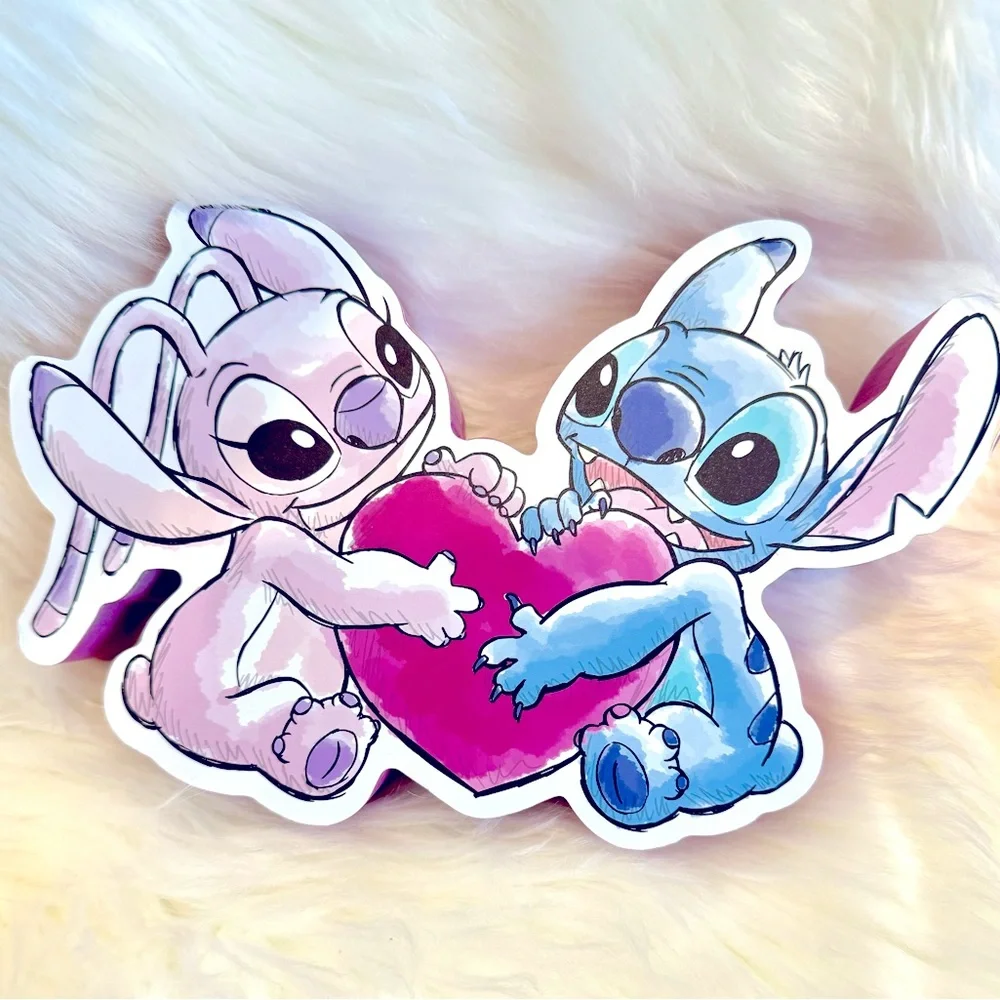 Disney’s Angel and Stitch Love for Ever NWT Sale